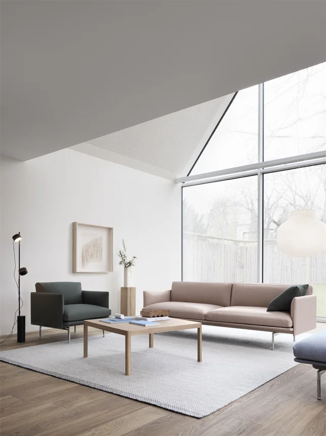 iskandinav tarzı ev dekorasyonu salon oturma odası örneği